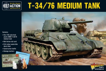 BOLT ACTION T-34/76 Medium Tank