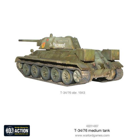 BOLT ACTION T-34/76 Medium Tank