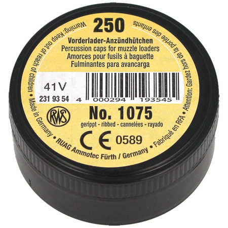 Kapiszony do kominków RWS No.1075 4.0 mm 250 sztuk