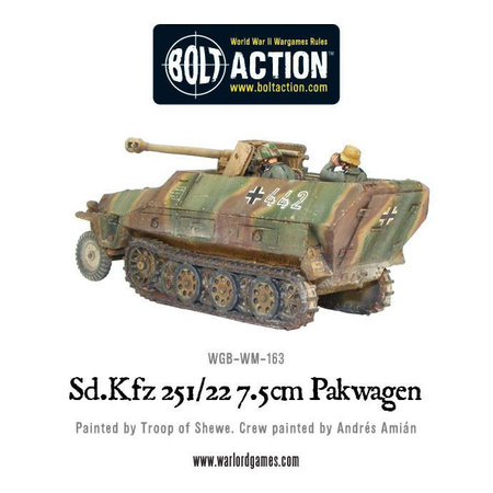 BOLT ACTION Sd.Kfz 251/22 7.5cm Pakwagen