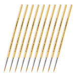 GSW - TABLETOP SERIES Synthetic Brush Set 2 (Pack of 10)