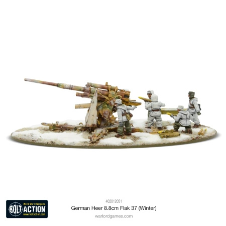BOLT ACTION - German Heer 8.8cm Flak 37 (Winter)