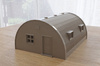 PM - Quonset Hut Barrack - 3D Printed - 28mm