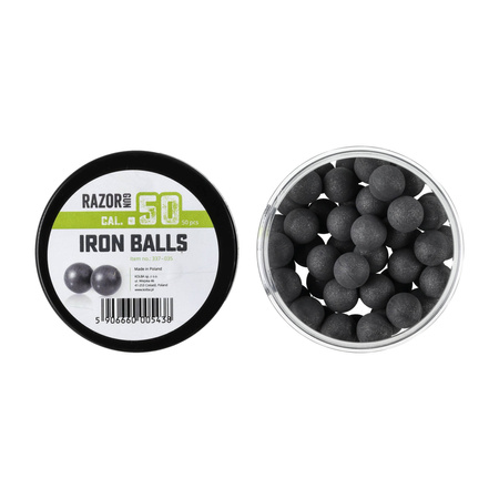 KULE GUMOWO-METALOWE KAL.50 50SZT. RazorGun