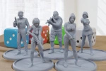 PM - Armed Civilians - 3D Printed - 28mm