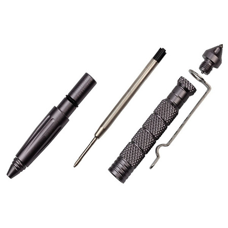 Długopis Taktyczny Kubotan Titanium Blue BSH Adventure