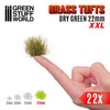 GSW - Grass TUFTS XXL - 22mm self-adhesive - DRY GREEN