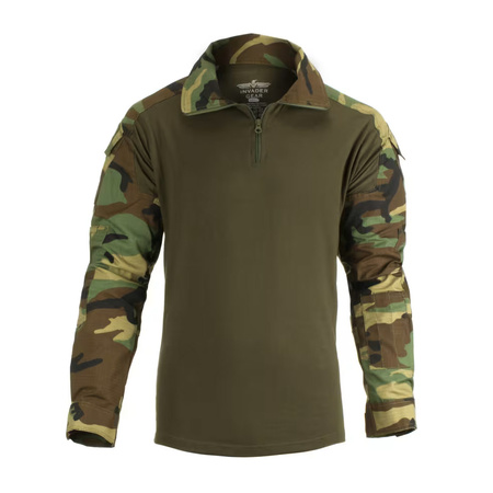 Bluza Combat Shirt Woodland Invader Gear