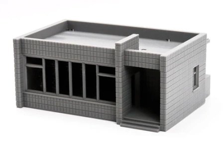 PM - Soviet Small Pump Station Shop - 3D Printed - 28mm