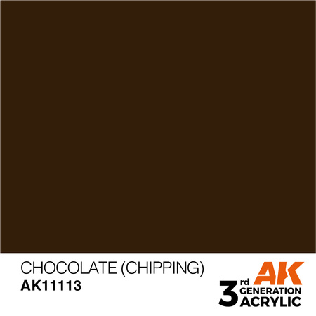 AK Interactive CHOCOLATE (CHIPPING) – STANDARD