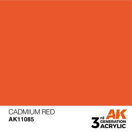 AK Interactive CADMIUM RED – STANDARD