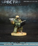 SPECTRE MINIATURES - Insurgent Mercenary Drone Operator