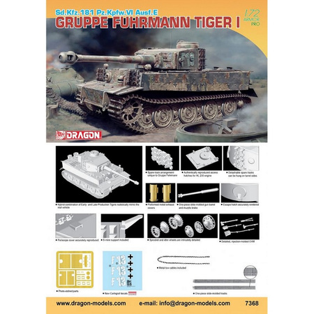 Dragon 7368 GRUPPE FEHRMANN TIGER I 1:72