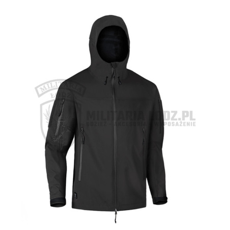 T.O.R.D Kurtka Przeciwdeszczowa Hardshell Hoody LW Czarna OUTRIDER TACTICAL