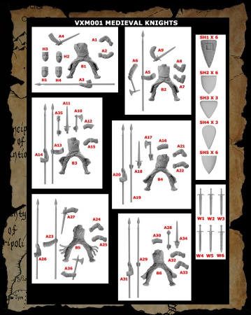 VICTRIX - Medieval Knights