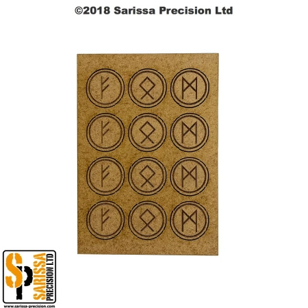 SARISSA PRECISION - Fatigue Counter Set Viking / Jomsviking - Suitable For Saga