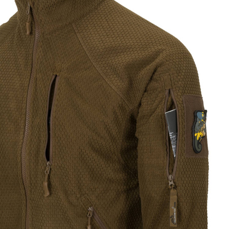 Bluza Alpha Tactical GRID FLEECE Olive Green Helikon-Tex