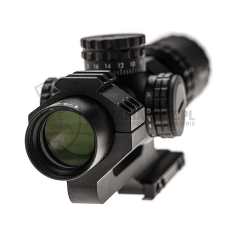 Luneta Celownicza RapidStrike 1-4x24 SFP z Kolimatorem  Impact Micro Red Dot Kit Czarna Firefield