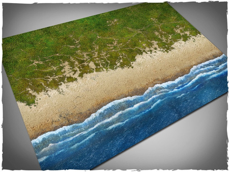 DEEP-CUT Beach - Mousepad, 4x6 feet