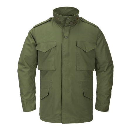 Kurtka M65 - NyCo Sateen - Czarna Helikon-Tex