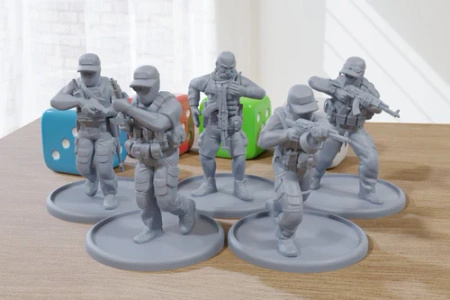 PM - PMC Squad - 3D Printed - 28mm