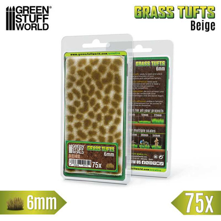GSW - Static Grass Tufts 6 mm - Beige