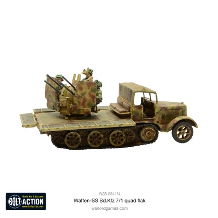 BOLT ACTION Waffen-SS Sd.Kfz 7/1 quad FlaK