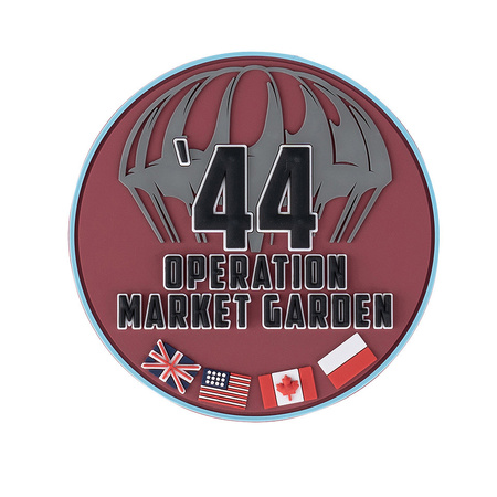 Naszywka 3D PVC Market Garden '44 maroon 101 INC
