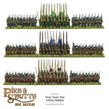 Pike & Shotte Epic Battles - Thirty Year's War Infantry Battalia