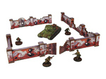 MICRO ART - WW2 Ostfront Stalingrad Walls High (28mm) PREPAINTED