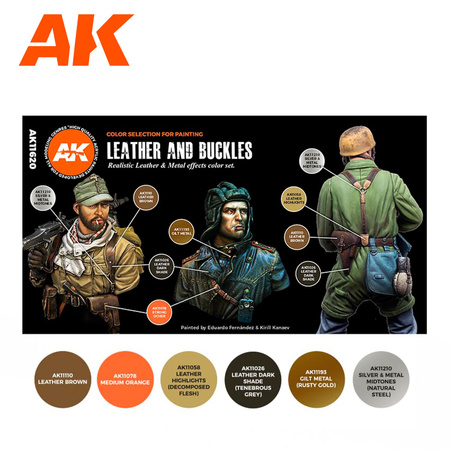 AK Interactive LEATHER AND BUCKLES