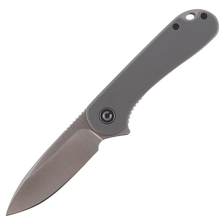 Nóż składany CIVIVI Elementum Flipper Gray G10, Satin Finish (C907B)