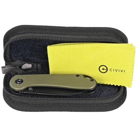 Nóż składany Civivi Elementum Wharncliffe OD Green G10, Black Nitro-V (C18062AF-2)