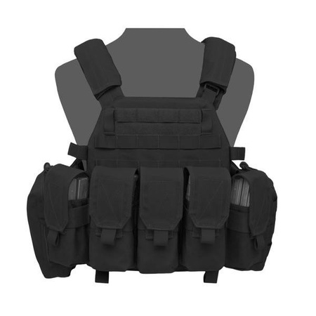 Kamizelka DCS Plate Carrier Base Black M Warrior