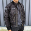 Kurtka F-35 Flight Jacket Czarna Fostex