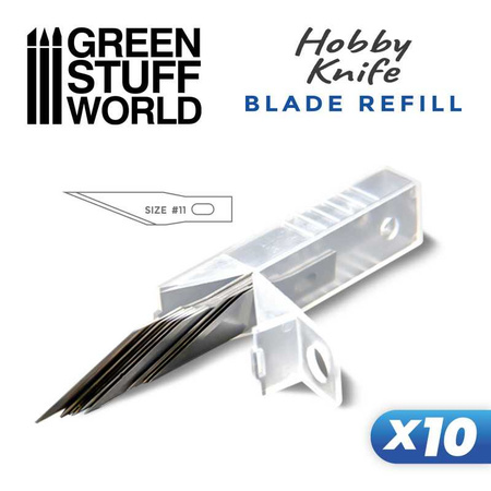 GSW - 10x Hobby Knife Blade Refill