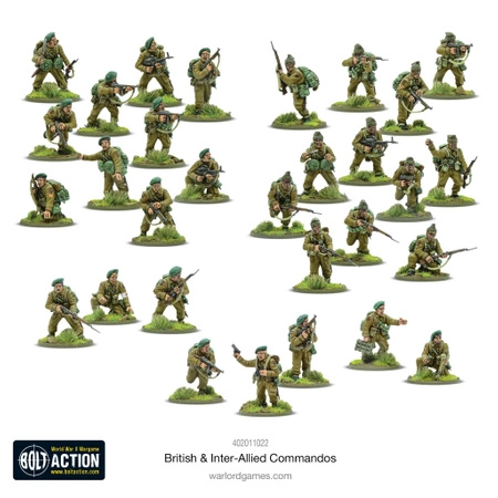 BOLT ACTION British & Inter-Allied Commandos 