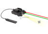 DBAL-A2 Latarka Laser Module RED+GREEN Black WADSN