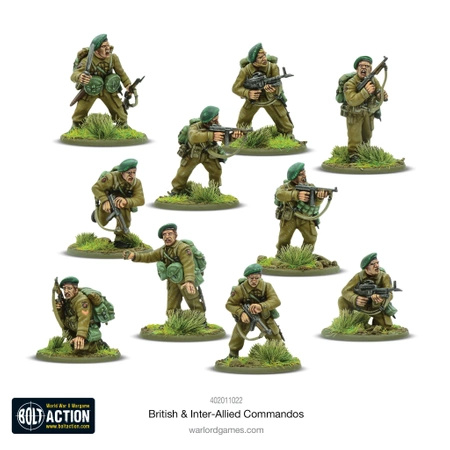 BOLT ACTION British & Inter-Allied Commandos 