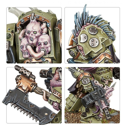 Warhammer 40K DEATH GUARD: BLIGHTLORD TERMINATORS