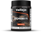 Vallejo: 26.214 - Diorama FX - Earth Textures - Black Lava-Asphalt (200 ml)