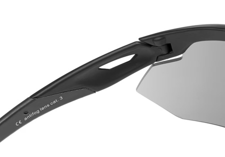 Okulary balistyczne NIGHTHAWK czarne kpl SWISS EYE