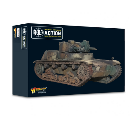 BOLT ACTION: Twin-turreted Polish 7TP tank