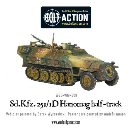 BOLT ACTION Sd.Kfz 251/1 Ausf D Hanomag