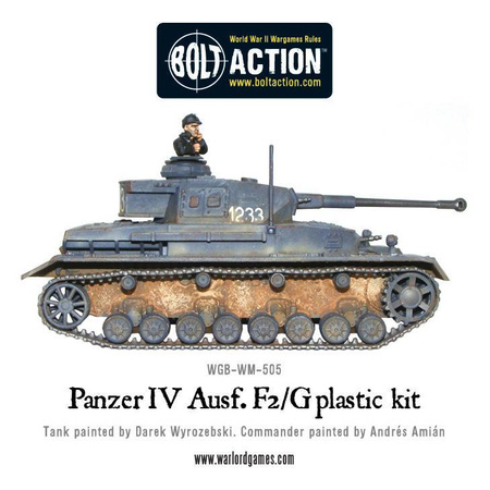 BOLT ACTION Panzer IV Ausf. F1/G/H Medium Tank