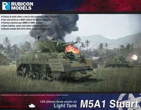 RUBICON 280023 - M5A1 Stuart / M5A1 Recce