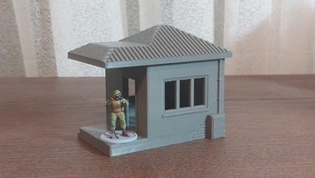 PM - Guard Hut - 3D Printed - 28mm