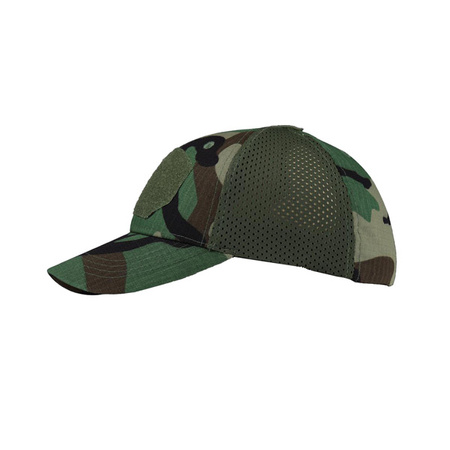 Czapka Baseball Mesh Woodland CMG