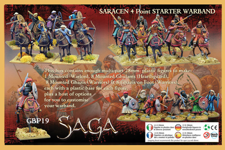 SAGA Plastic Saracen Starter Warband (4 points)