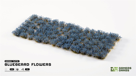 Gamers Grass: Bluebeard Flowers